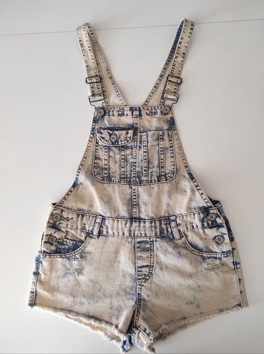 Jeansowe ogrodniczki damskie Denim Co 36